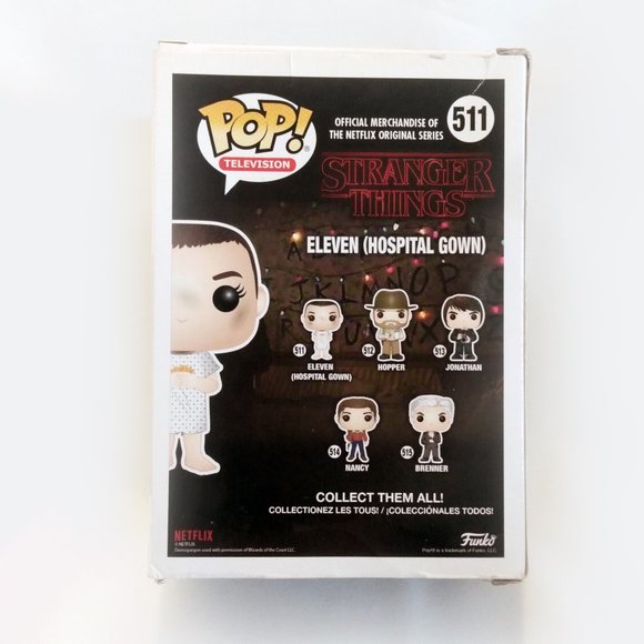 Funko Pop Television: Stranger Things 511-Eleven Hospital Gown Collectible Fig. - Picture 4 of 9